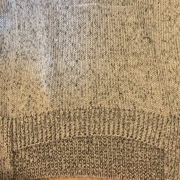 H&M Metallic Silver Glittery Knitted Sweater - Picture 3 of 4